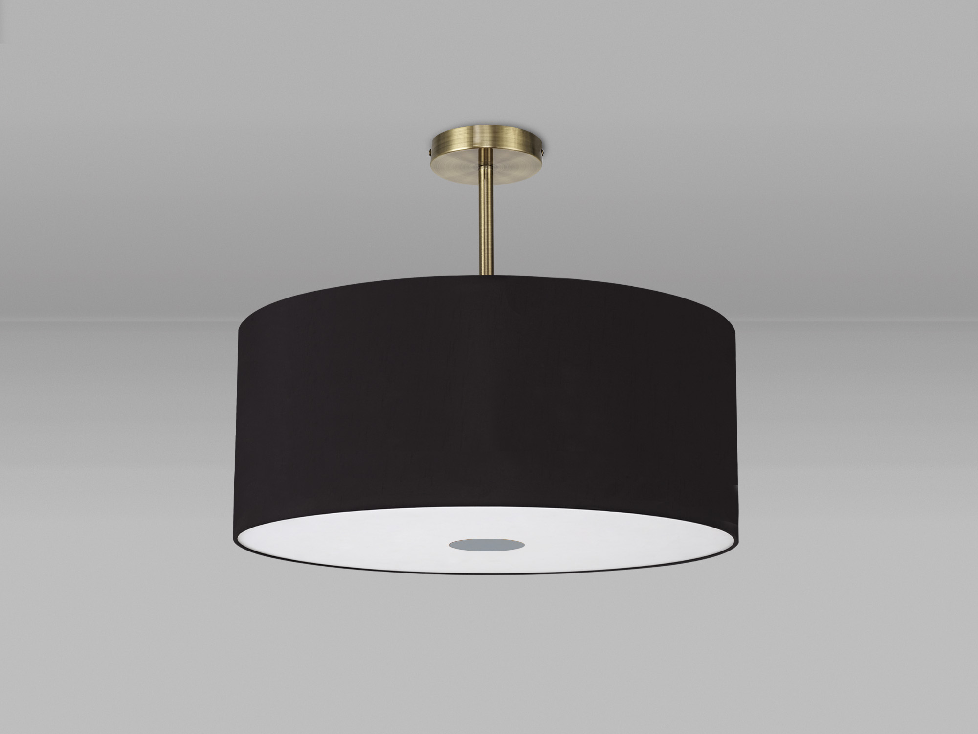 Baymont AB BL/GR Ceiling Lights Deco Semi Flush Fittings Baymont AB BL/GR Ceiling Lights Deco Semi Flush Fittings